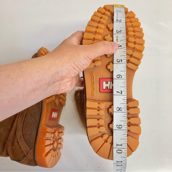Helly Hansen Genuine Leather Brown Waterproof Outdoor Winter Boots. Women  7.5 - Picture 13 of 15